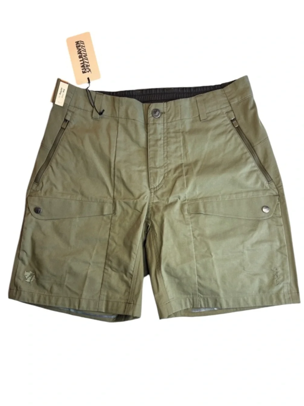 NWT Fjällräven Specialized S/F Rider’s Hybrid Shorts Green Size 29" - Picture 2 of 13